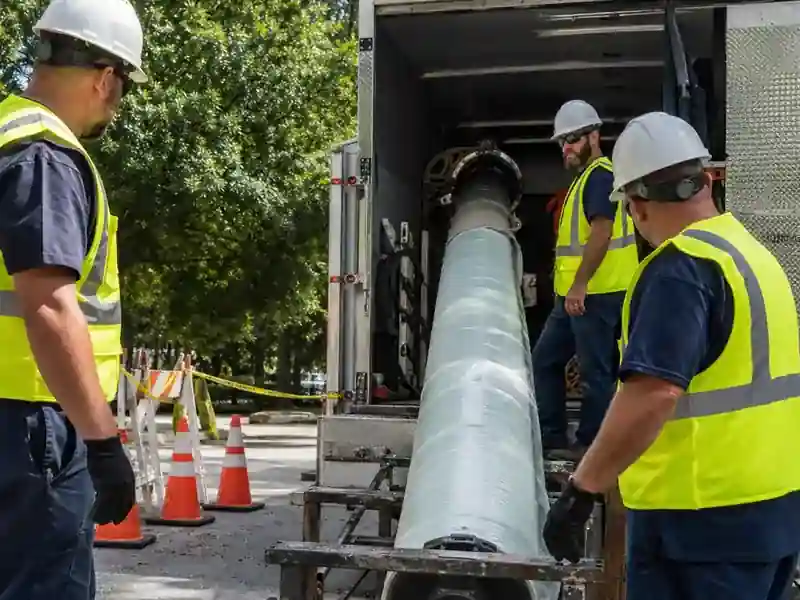 CIPP pipe lining on an Augusta, GA property