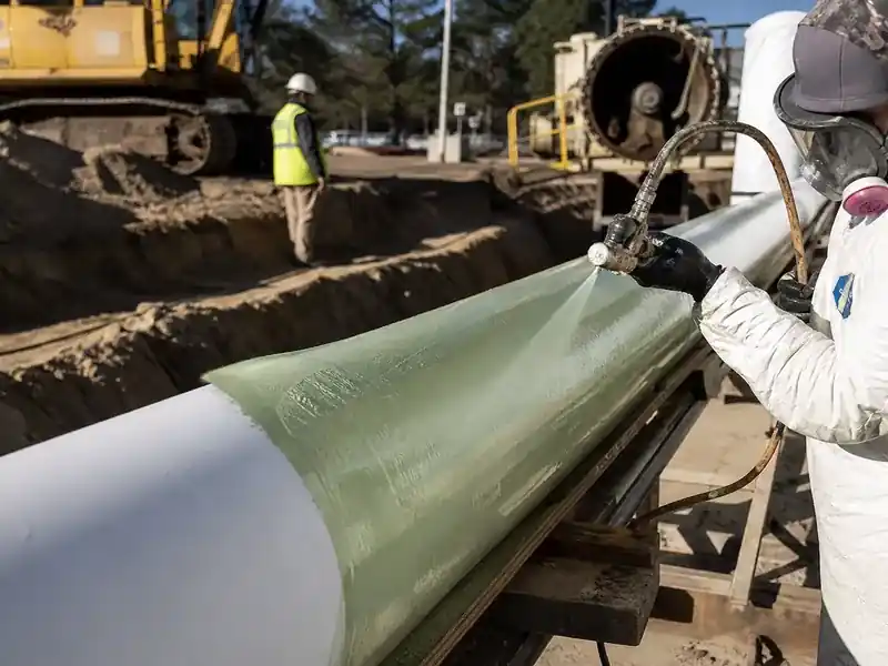 Epoxy pipe coating in Augusta, GA