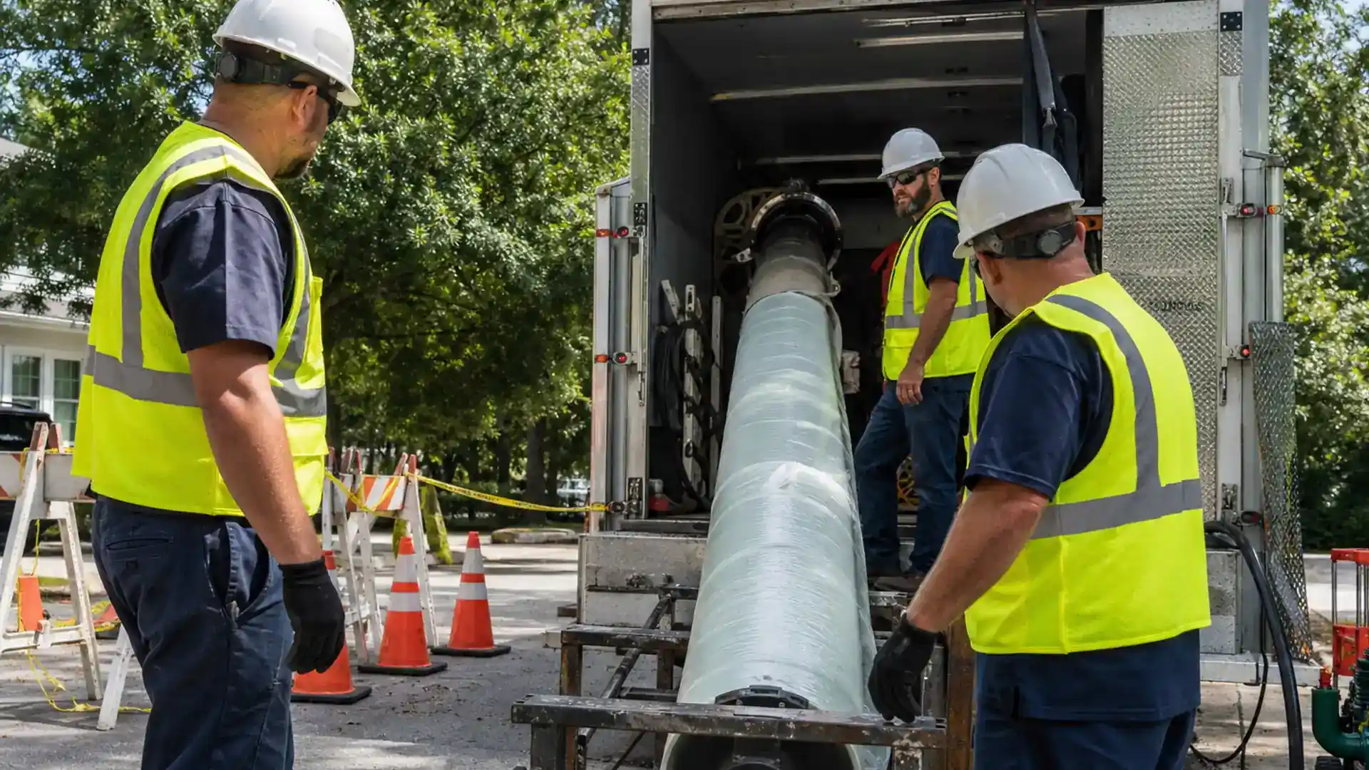 Trenchless Repair That Comes to You in Aiken