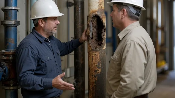 Pipe Descaling vs. Pipe Replacement: How to Decide