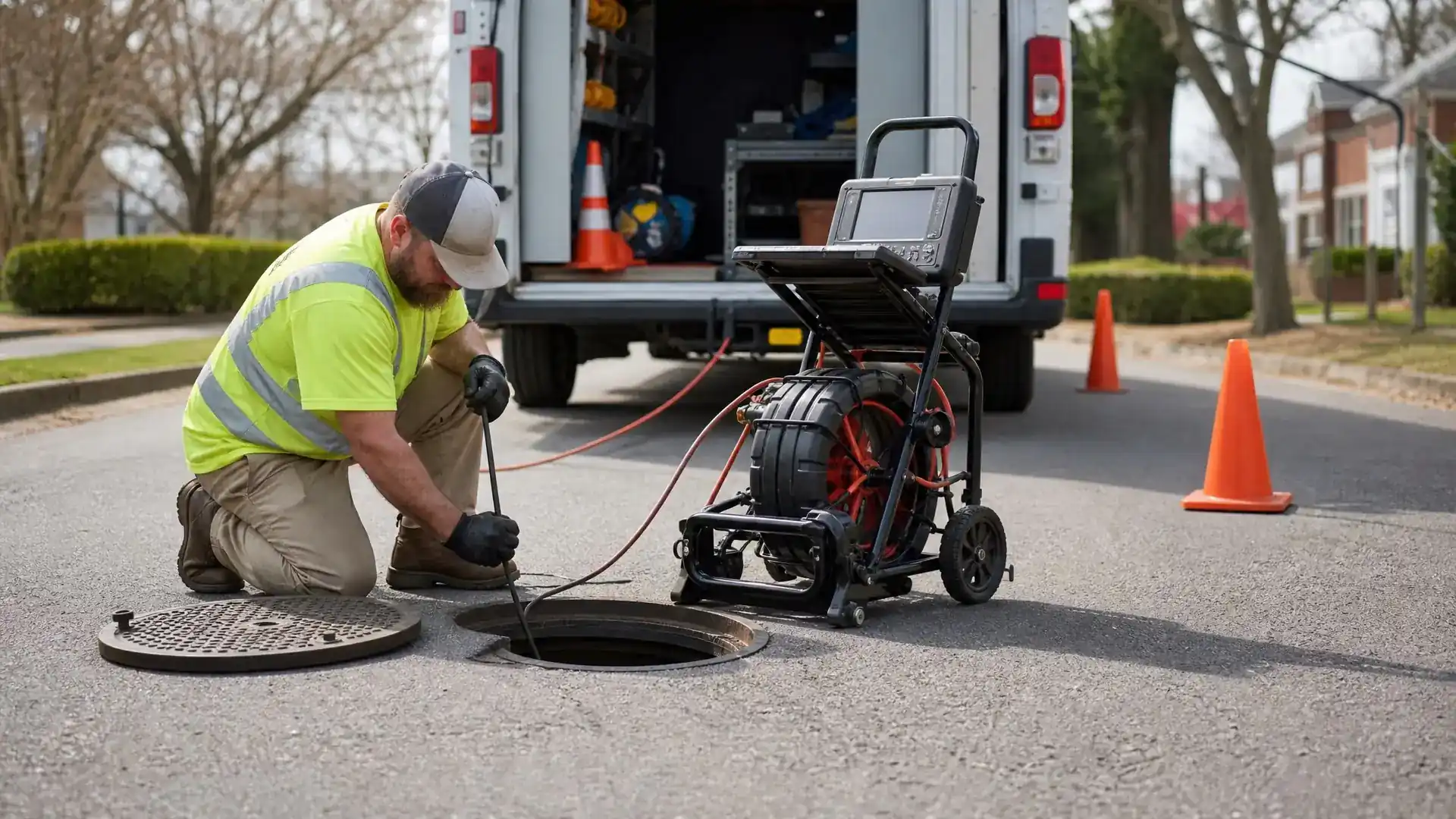 Commercial Sewer Camera Inspection
