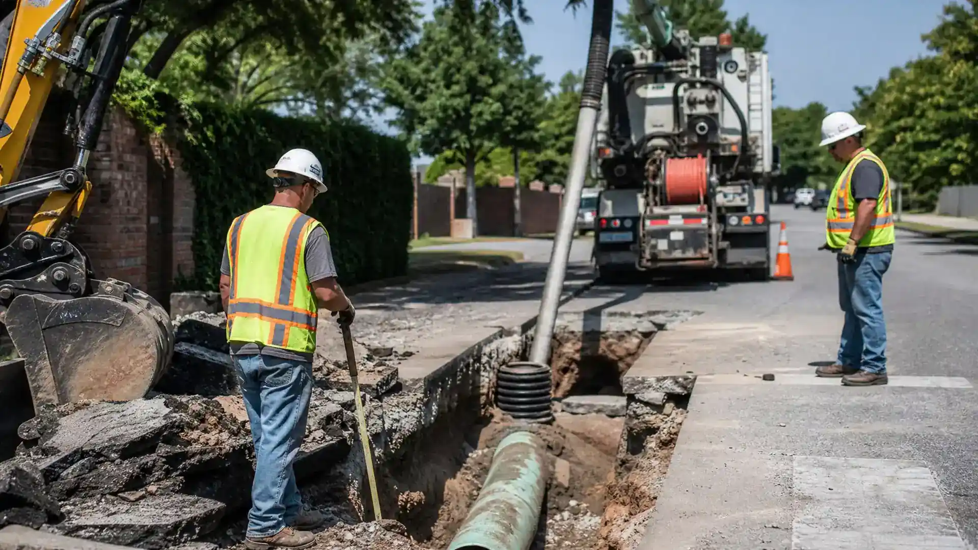 Commercial Sewer Line Repair