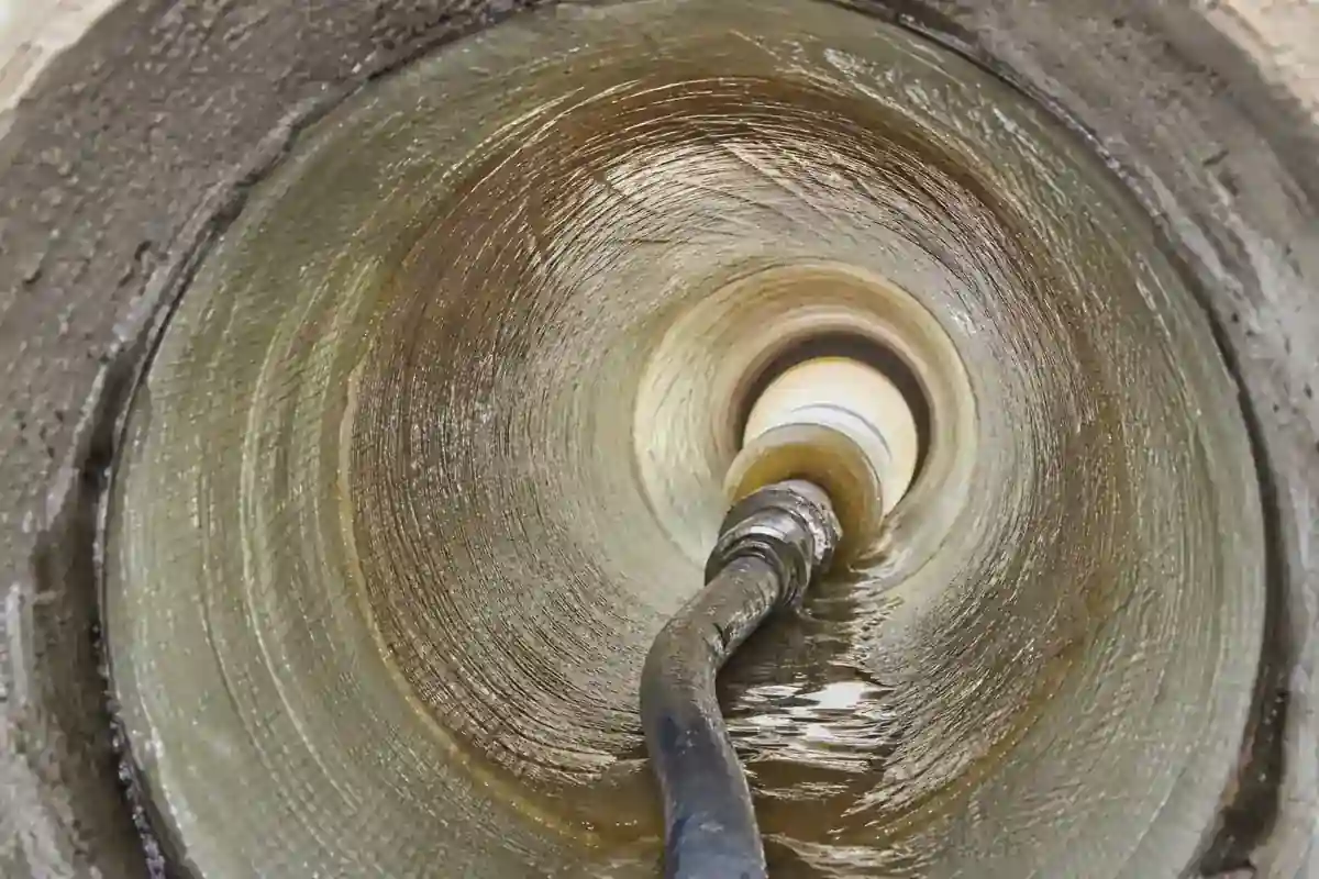 A TDS Trenchless crew running a CIPP liner into an Augusta sewer line