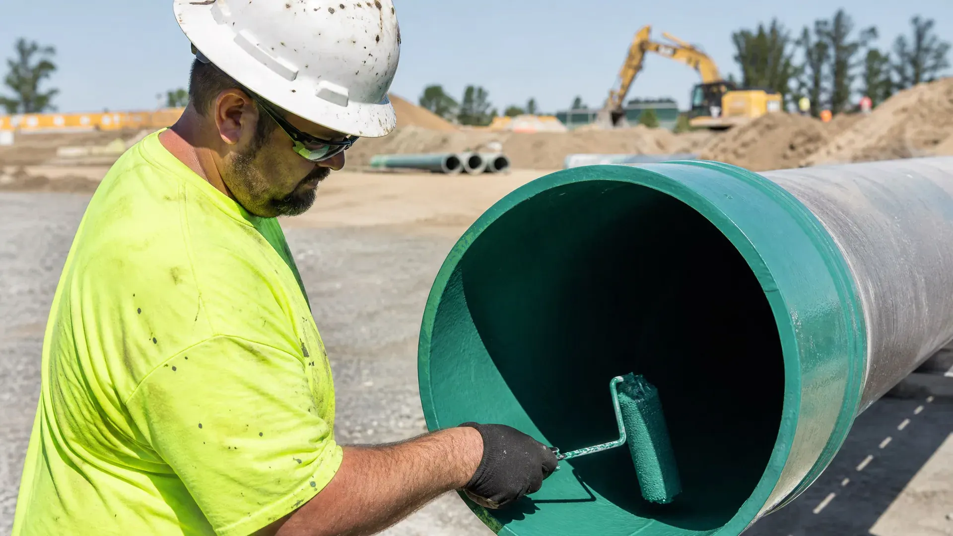 Epoxy Pipe Coating by TDS Trenchless