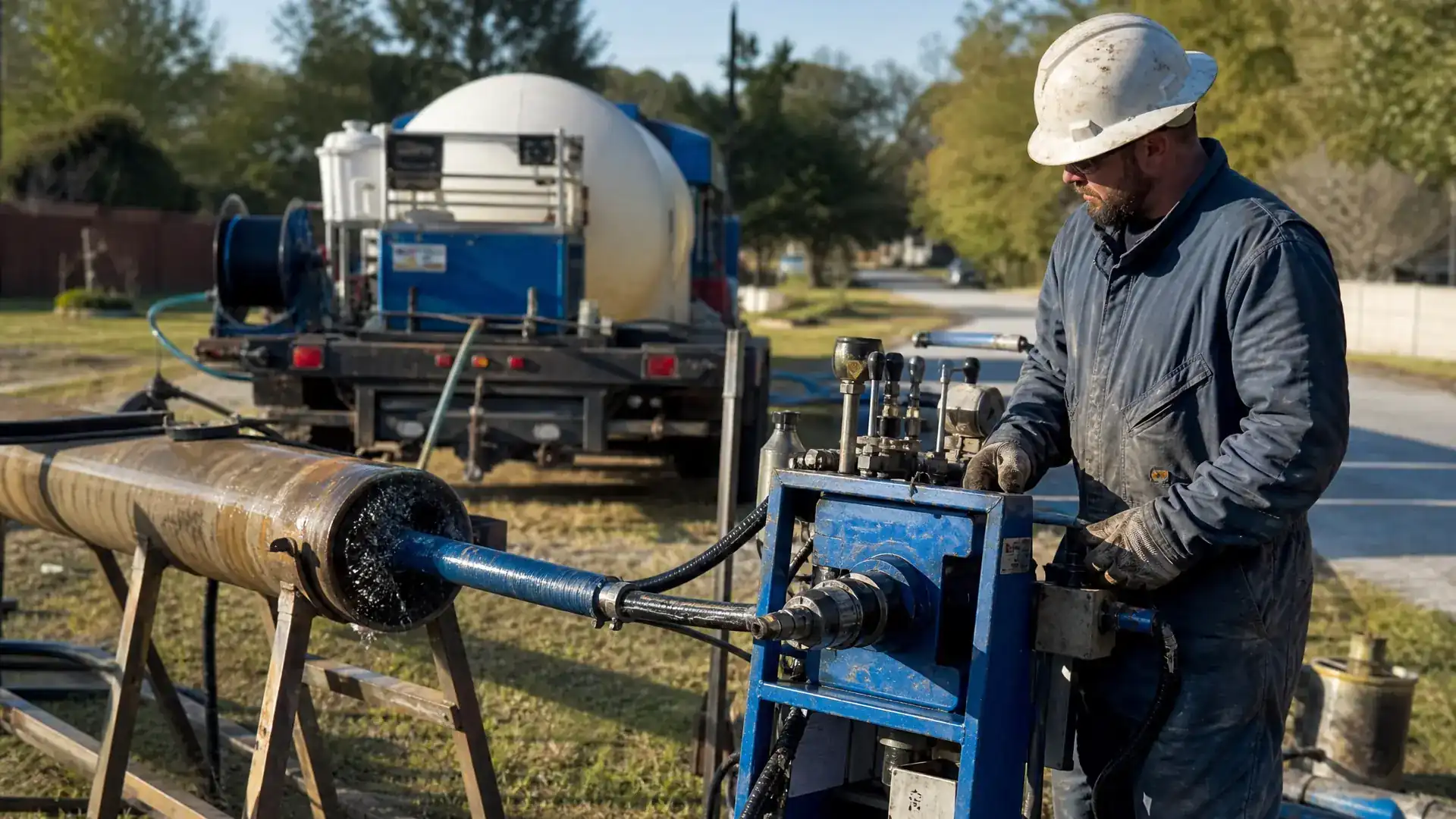 Evans, GA — Pipe Descaling