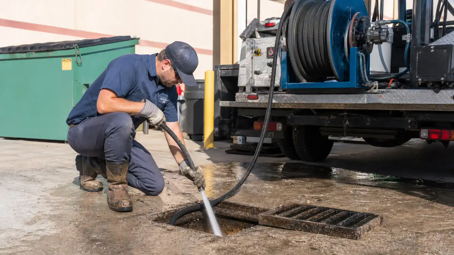Hydro Jetting for Grease Blockages