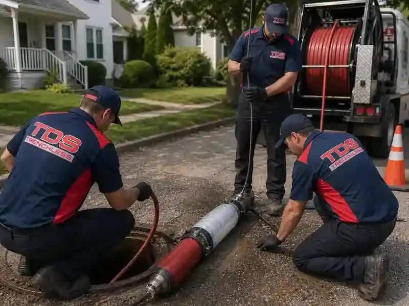 Sewer Line Repair by TDS Trenchless